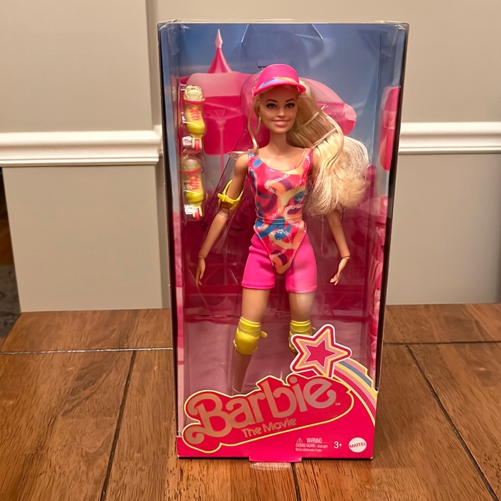 BRAND NEW IN BOX - Barbie The Movie Doll in Inline Skating Outfit